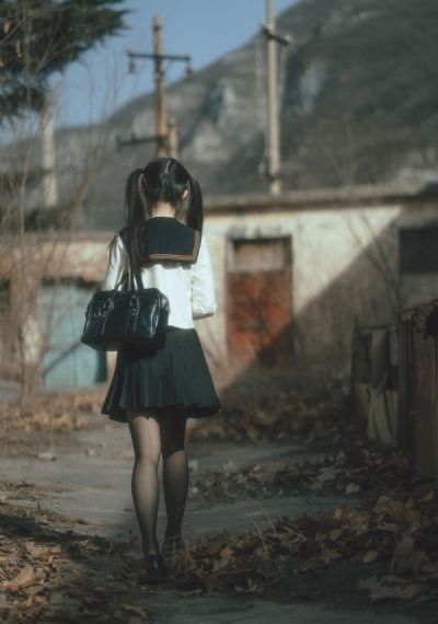 秋霞色